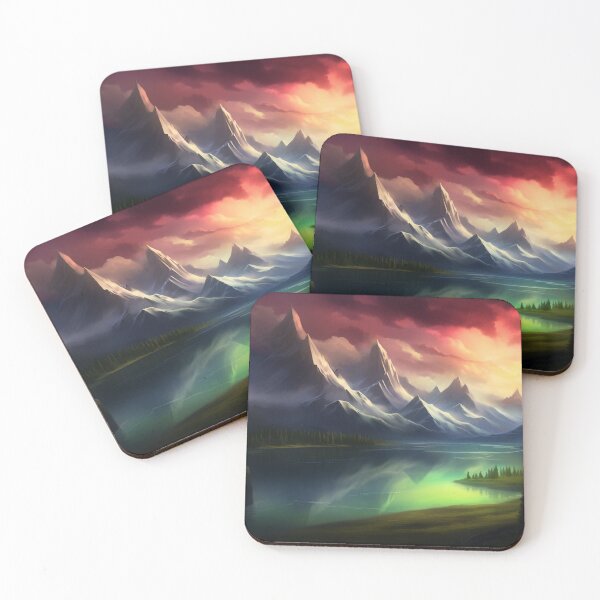 Item preview, Fantasy Landscape - Emerald Lake designed and sold by Fantasy Masterpiece.