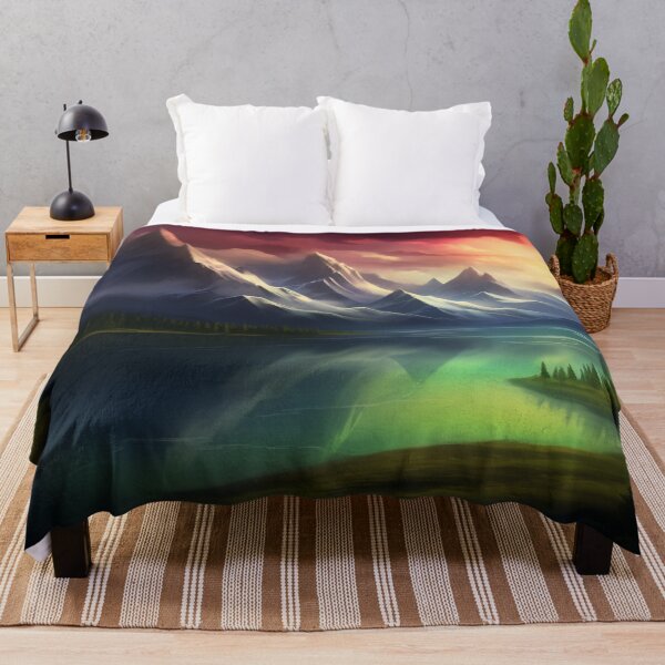 Item preview, Fantasy Landscape - Emerald Lake designed and sold by Fantasy Masterpiece.