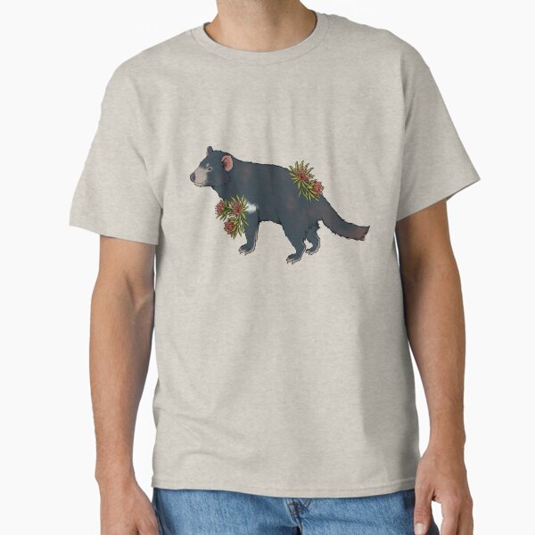 Item preview, Tasmanian Devil and Waratah Flower designed and sold by Mousewren.