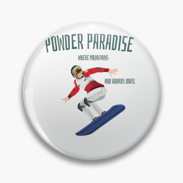 Item preview, Powder paradise where mountains and boards unite designed and sold by dtbus79.