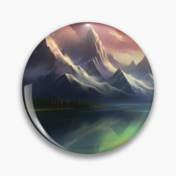 Item preview, Fantasy Landscape - Lake VerdantMirror designed and sold by Fantasy Masterpiece.