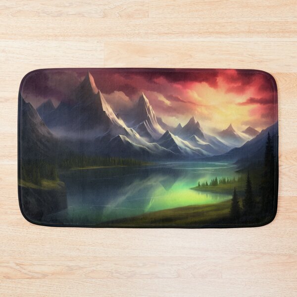 Item preview, Fantasy Landscape - Lake VerdantMirror designed and sold by Fantasy Masterpiece.
