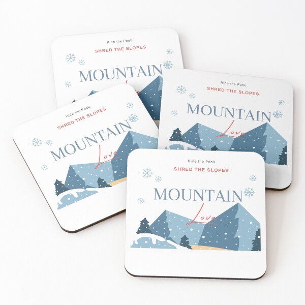 Item preview, Ride the peak shred the slopes mountain love designed and sold by dtbus79.