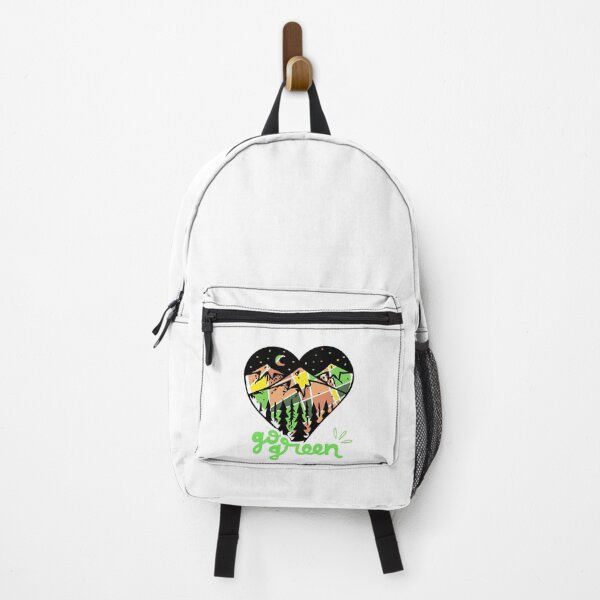 Item preview, Heart Go Green Outdoor Adventure Mountain Design, Explore Outdoors, Nature Lover designed and sold by EVTrendyShop.