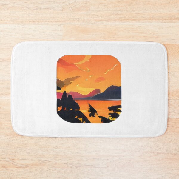 Item preview, Sunset on the Beach Sticker Sheet designed and sold by youme63.