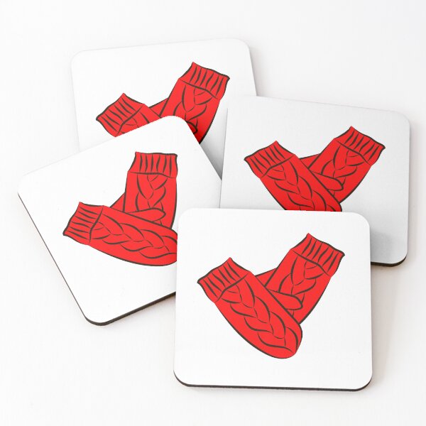 Item preview, The red mittens designed and sold by LudaRu.