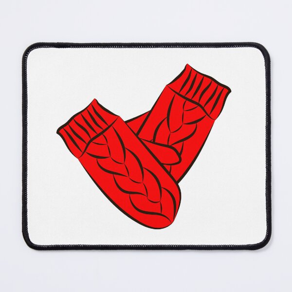 Item preview, The red mittens designed and sold by LudaRu.