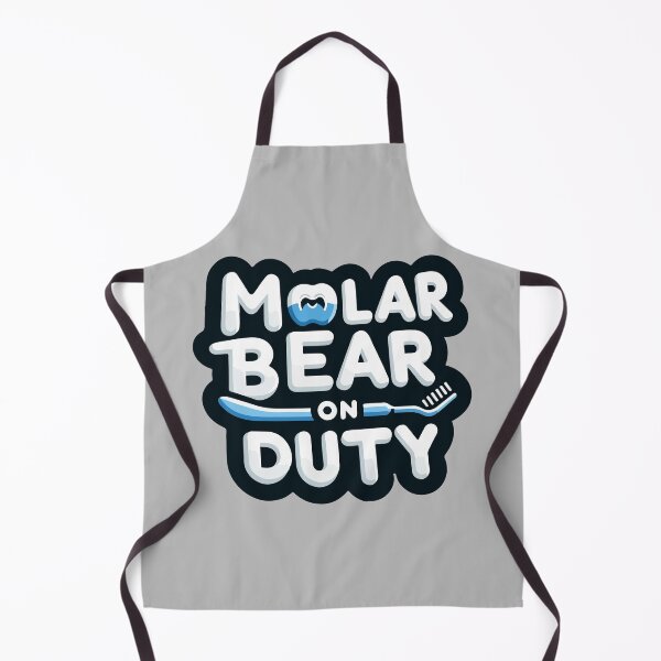 Item preview, Molar Bear on Duty - Fun Dental Hygiene designed and sold by ShopiDentistry.