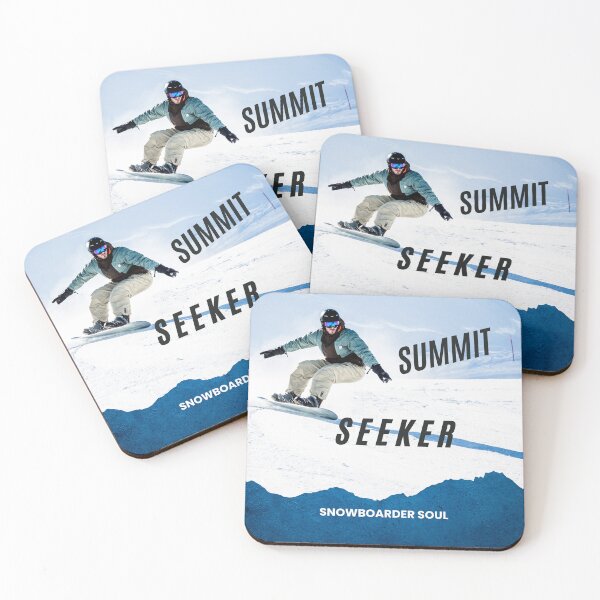 Item preview, Summit seeker snowboarder soul designed and sold by dtbus79.