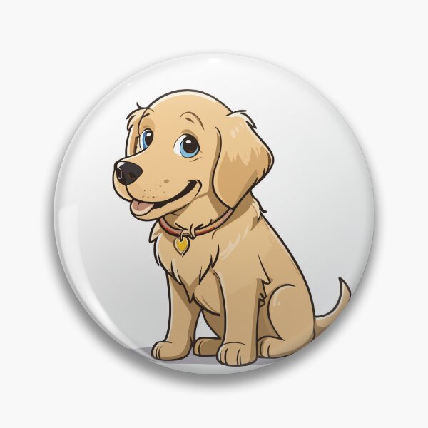 Item preview, Joyful Golden Retriever designed and sold by Andreas M. Mueller.