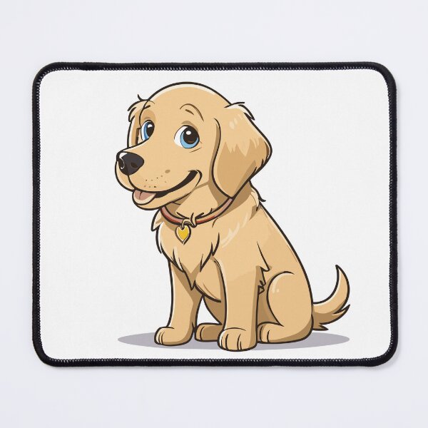 Item preview, Joyful Golden Retriever designed and sold by Andreas M. Mueller.