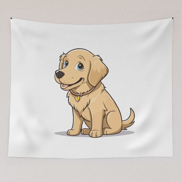 Item preview, Joyful Golden Retriever designed and sold by Andreas M. Mueller.