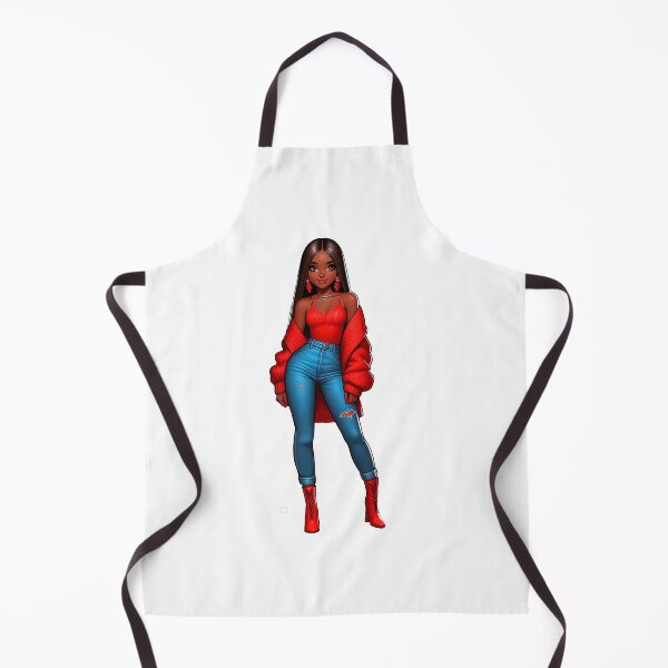 Item preview, Valentine´s Day Afro Girl Design, Fashion Woman, Red Valentine Design designed and sold by gabrielakrall.
