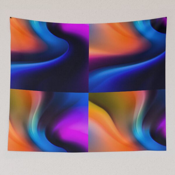 Item preview, Rainbow abstract art design 627 designed and sold by Indirwan1998.