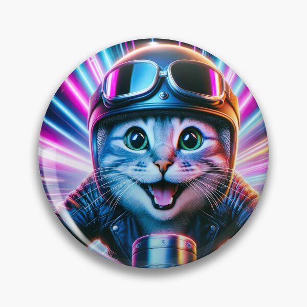 Item preview, Biker Kitten - Chic Chat Créations Ref.114 designed and sold by ChicChat.