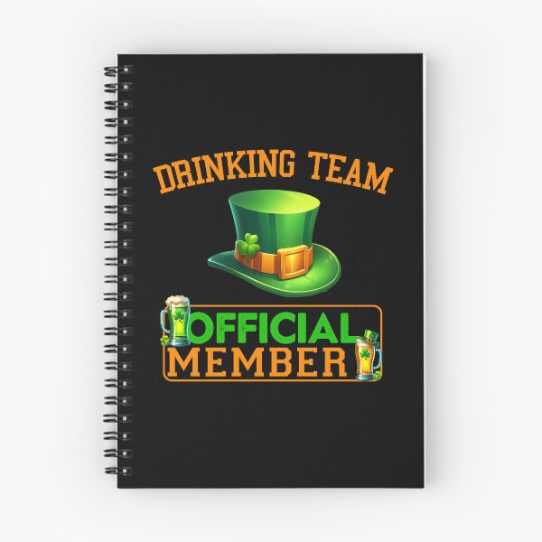 Item preview, Miembro oficial del equipo de bebidas: Abrace el espíritu con diseños únicos designed and sold by PopArtDesigns.