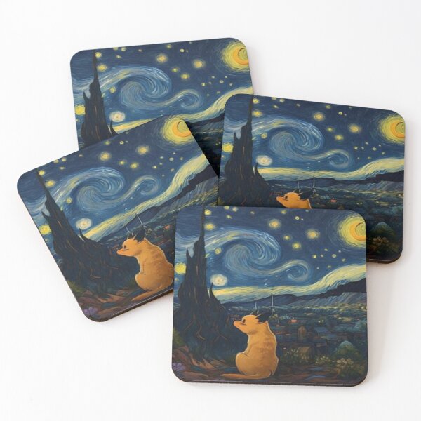 Item preview, Starry Foxy Nights designed and sold by logsinapond.