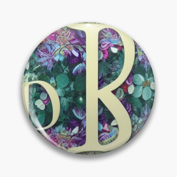 Artikelvorschau, Botanische Blumen Alphabet B-Muster Kunst für das neue Jahr entworfen und verkauft von Sparkdesigner2.