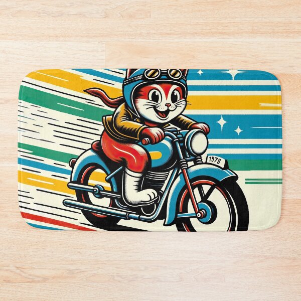 Artikelvorschau, Vintage Biker Kätzchen - Chic Chat Créations Ref.115 entworfen und verkauft von ChicChat.