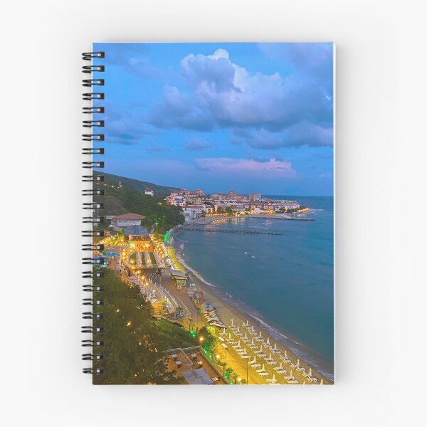 Item preview, night beach beauty shines bulgaria coastal designed and sold by PinkPandaDesign.