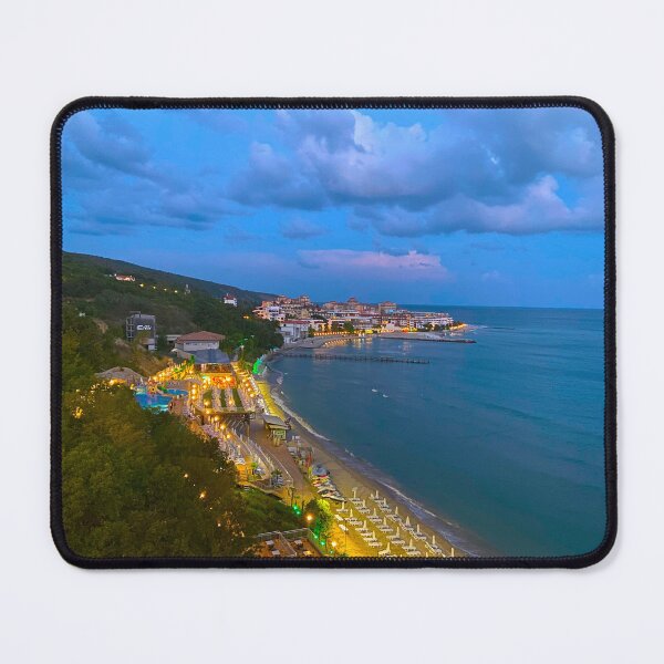 Item preview, night beach beauty shines bulgaria coastal designed and sold by PinkPandaDesign.