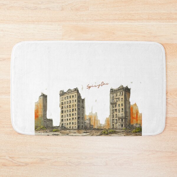 Item preview, Tall Building Design in Art designed and sold by SpicyOne.