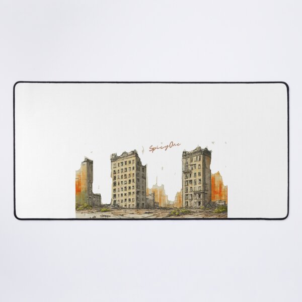 Item preview, Tall Building Design in Art designed and sold by SpicyOne.