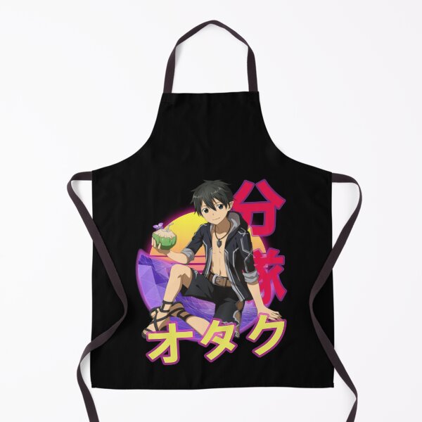 Item preview, Kazuto Kirigaya / Kirito Retro Sunset Design designed and sold by Wafusaurus.