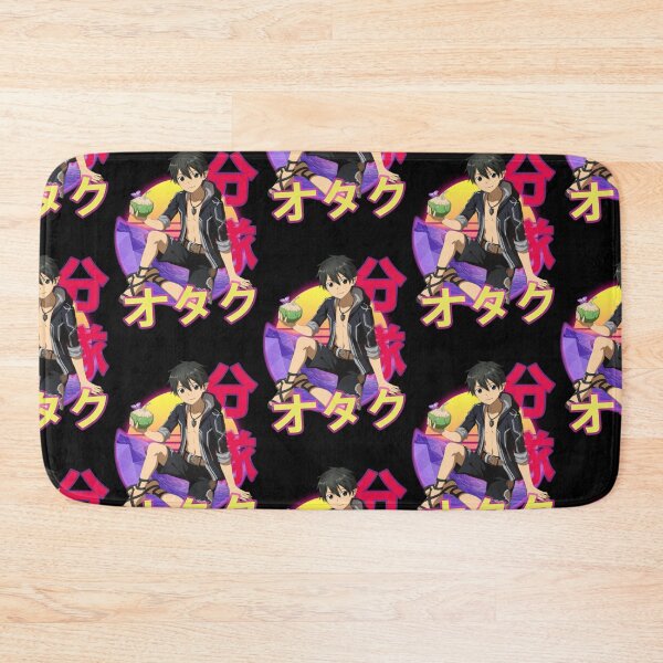 Item preview, Kazuto Kirigaya / Kirito Retro Sunset Design  designed and sold by Wafusaurus.
