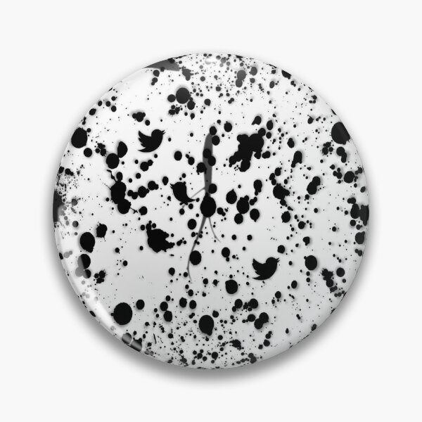 Item preview, Pattern. Paint Splats, Birds and Twigs designed and sold by KC Morcom.