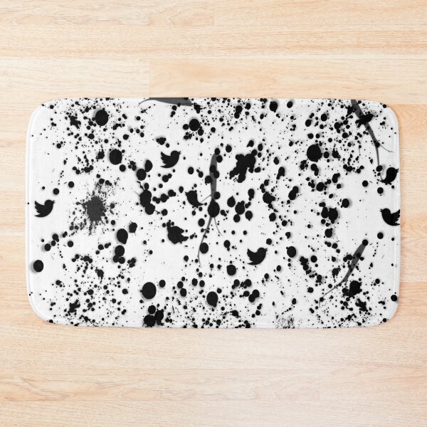 Item preview, Pattern. Paint Splats, Birds and Twigs designed and sold by KC Morcom.
