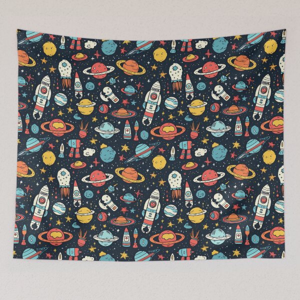 Item preview, Doodle sketchy rustic space V16 designed and sold by lostastronautTH.