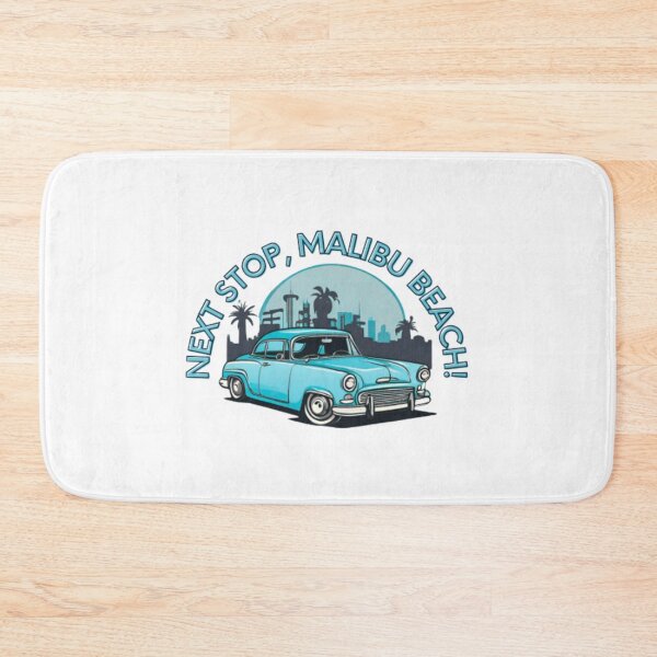Item preview, Next Stop, Malibu Beach designed and sold by Raat-Ki-Rani.
