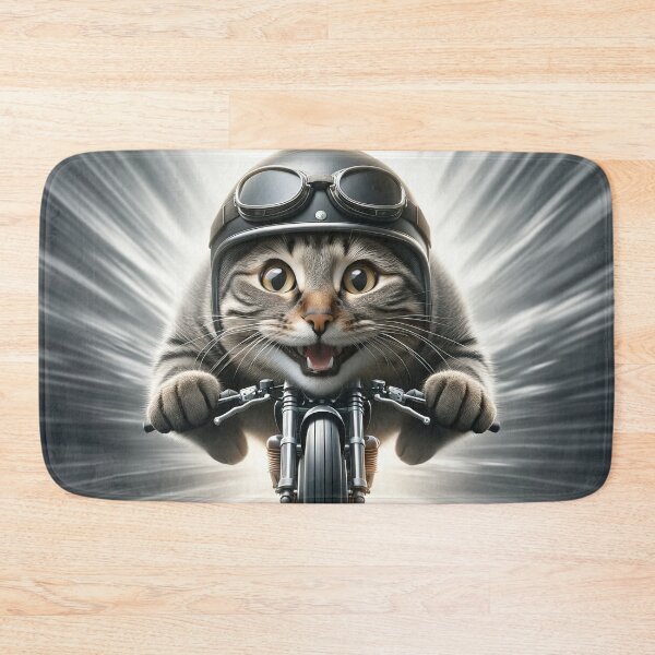 Artikelvorschau, Vintage Biker Kätzchen - Chic Chat Créations Ref.116 entworfen und verkauft von ChicChat.