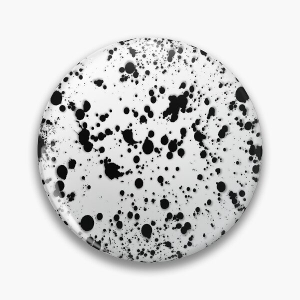 Item preview, Black and White Paint Splat Pattern designed and sold by KC Morcom.