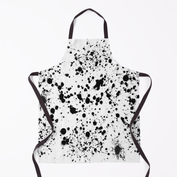 Item preview, Black and White Paint Splat Pattern designed and sold by KC Morcom.