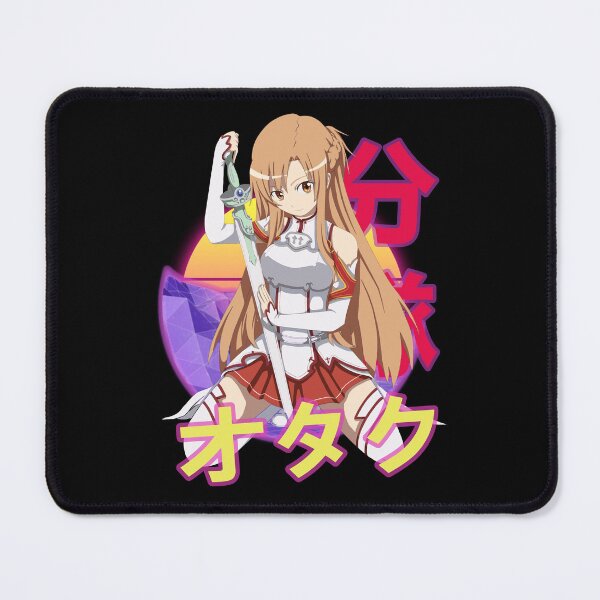 Item preview, Asuna Yuuki Retro Sunset Design  designed and sold by Wafusaurus.