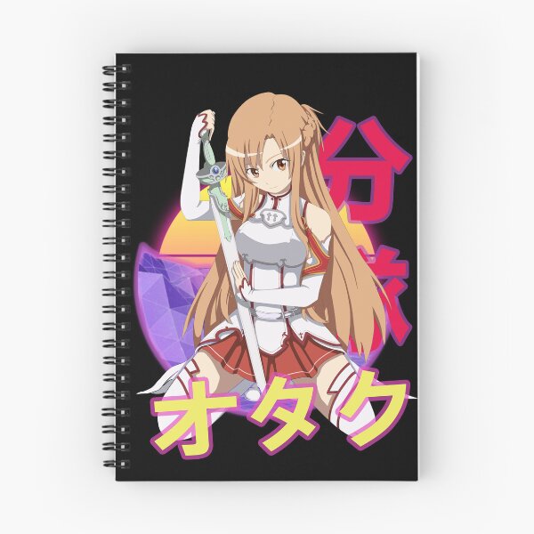 Item preview, Asuna Yuuki Retro Sunset Design  designed and sold by Wafusaurus.