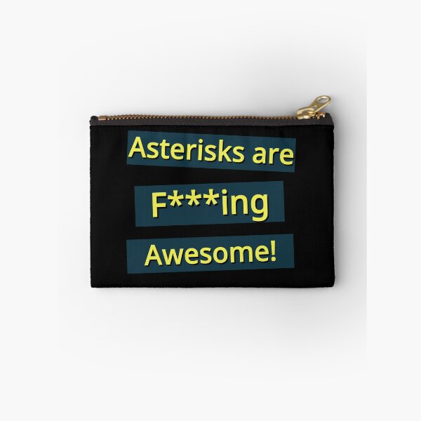Item preview, Asterisks are F**king Awesome! Yellow Design designed and sold by NicheteesStore.