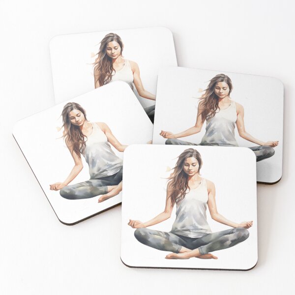 Item preview, girl doing yoga designed and sold by porbenjaporn.