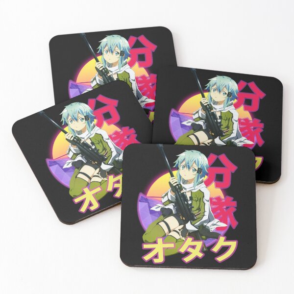 Item preview, Shino Asada / Sinon Retro Sunset Design  designed and sold by Wafusaurus.