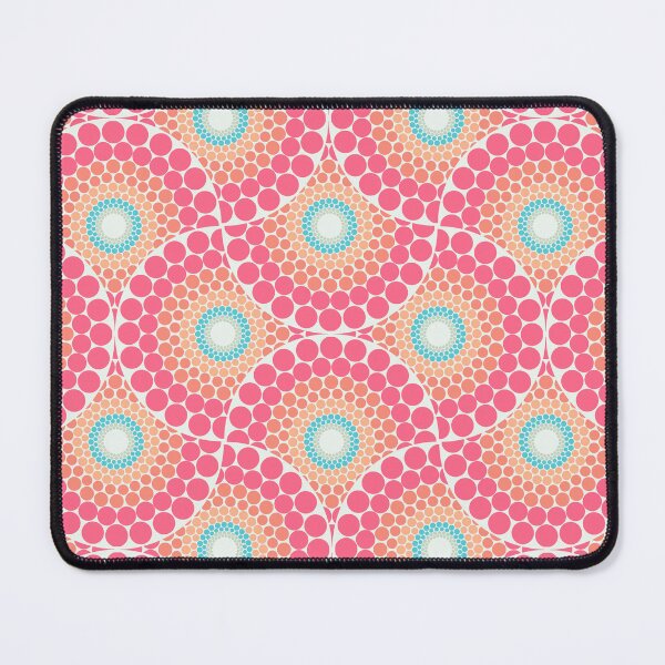Item preview, Radiant Sunset on Sea Dot Mandala Mirror Scallop designed and sold by Triplicate Limited.