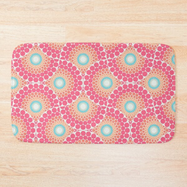 Item preview, Radiant Sunset on Sea Dot Mandala Mirror Scallop designed and sold by Triplicate Limited.