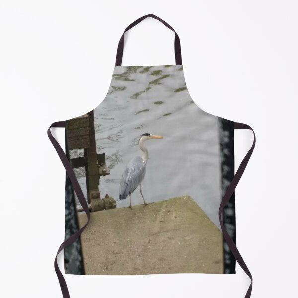 Item preview, #312 |☼| Grey Heron At The Pier (Jephson Gardens) designed and sold by Naean H.F. (Nez Man).