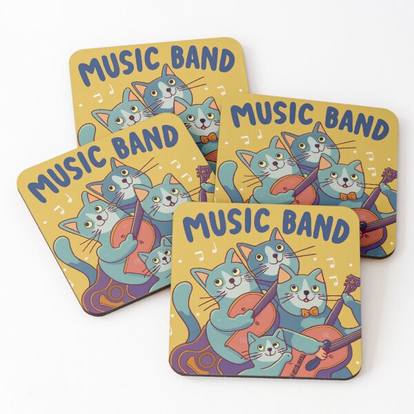 Item preview, Harmony Cats: Music Band Feline  designed and sold by yesmorrow.