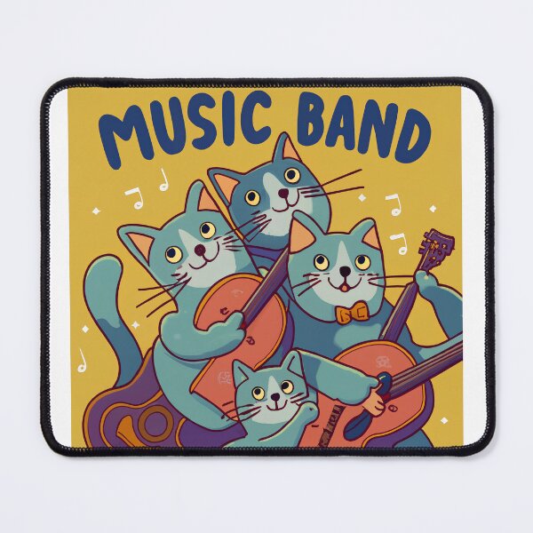 Item preview, Harmony Cats: Music Band Feline designed and sold by yesmorrow.