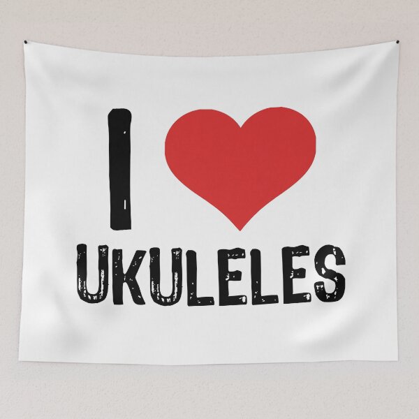 Item preview, I Love Ukuleles designed and sold by The "I Love Everything" Shop.