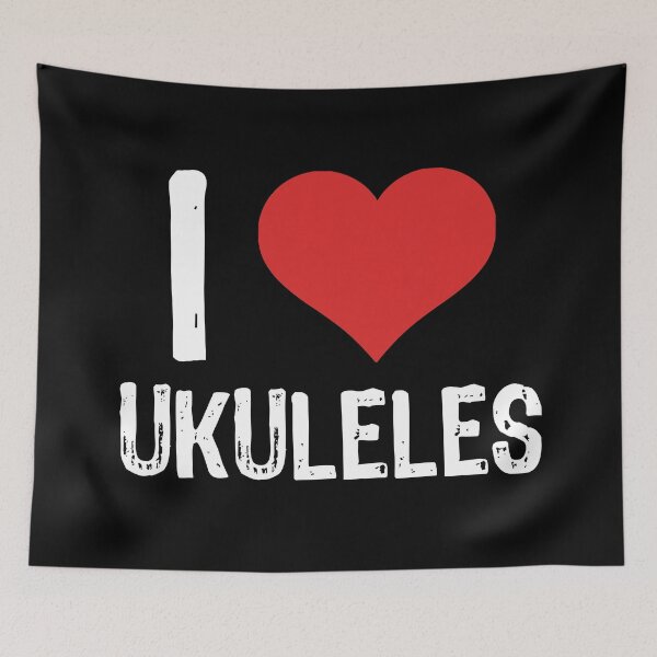 Item preview, I Love Ukuleles designed and sold by The "I Love Everything" Shop.