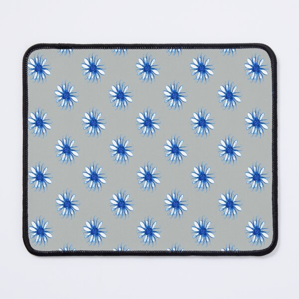 Item preview, Blue Daisies on Grey Background designed and sold by SpeareCreations.