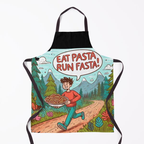 Item preview, Eat Pasta Run Fasta designed and sold by Azrora.